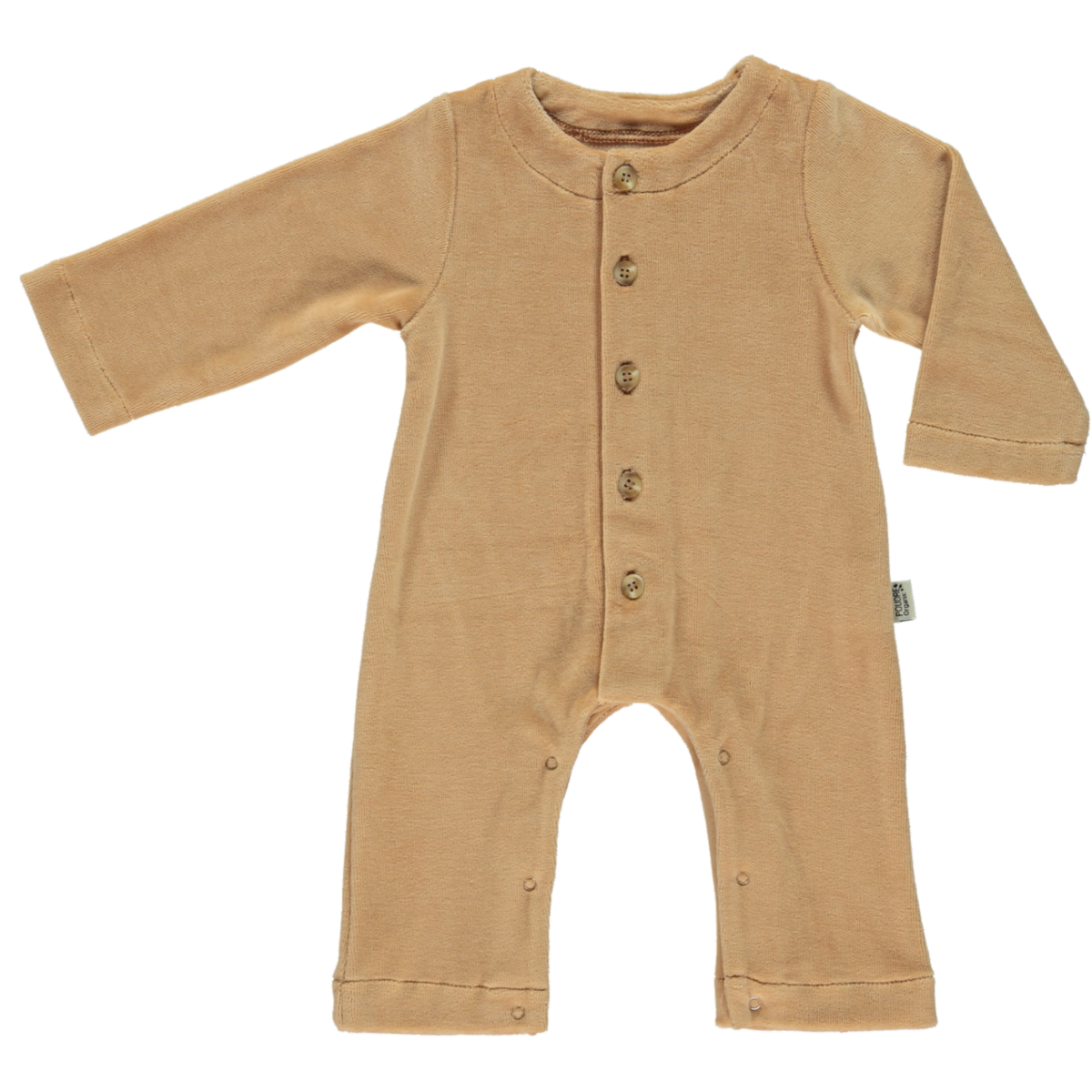 Meleze velvet jumpsuit, Indian Tan