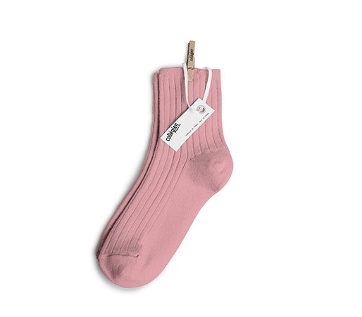 Calcetin corto, rosado