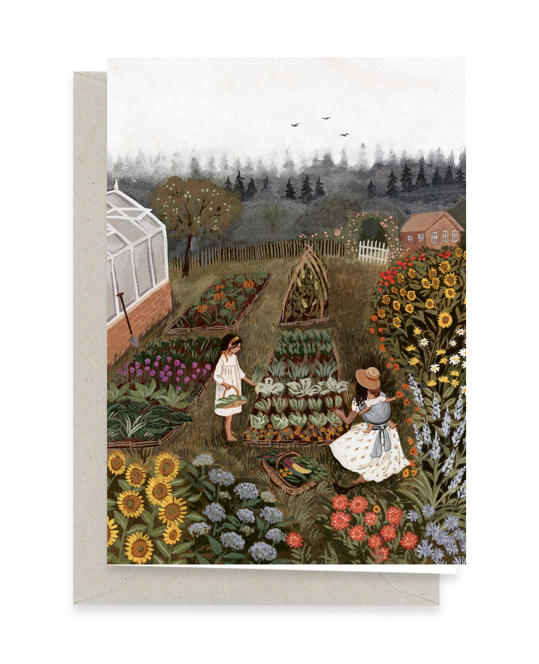AUGUST GARDEN card