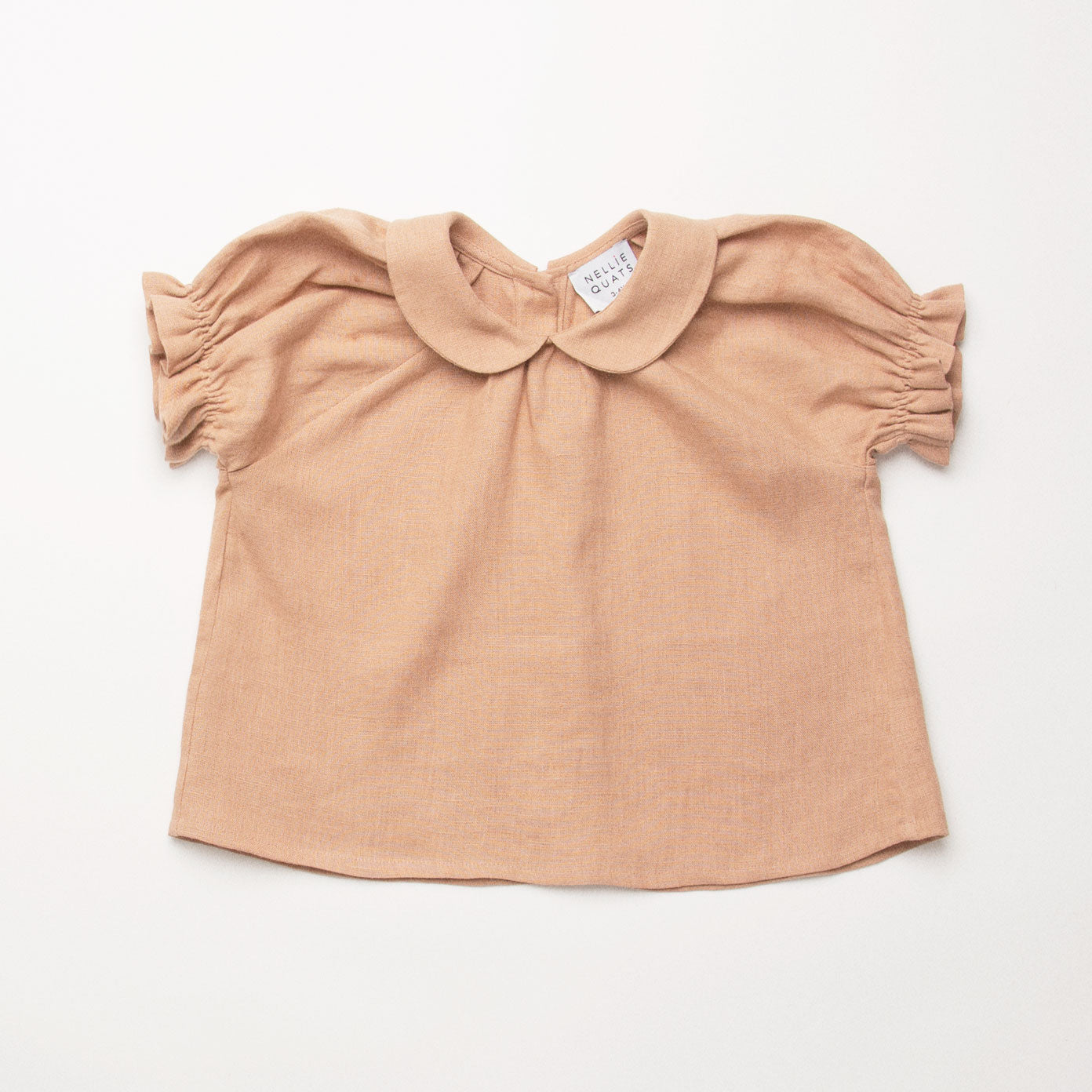 Duck, Duck, Goose Blouse - Clay Linen