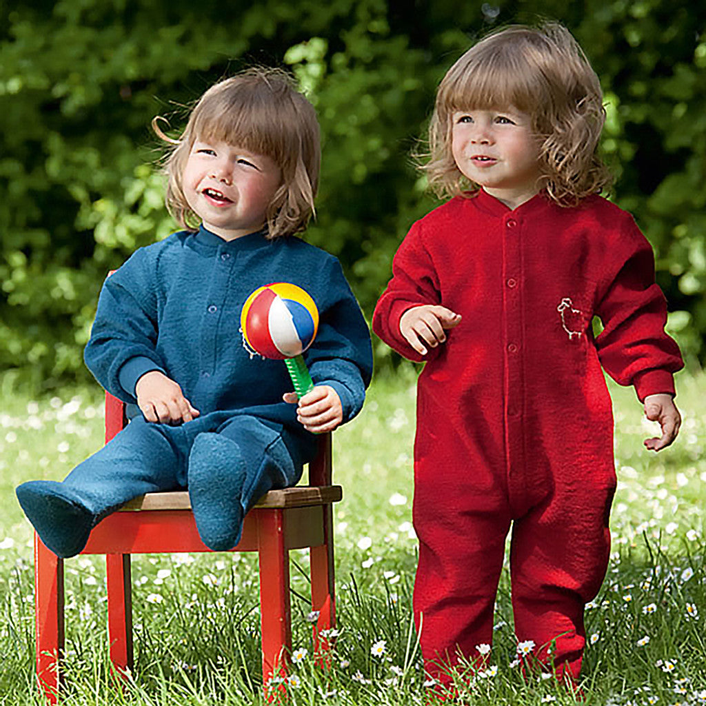 One-piece pyjama, with feet
