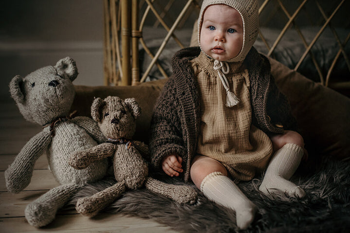 The Muslin Bodysuit, camel
