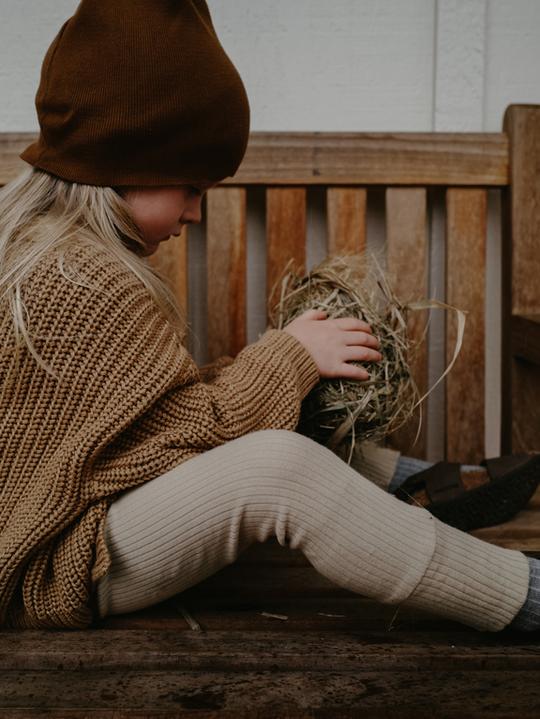 The Ribbed Legging
