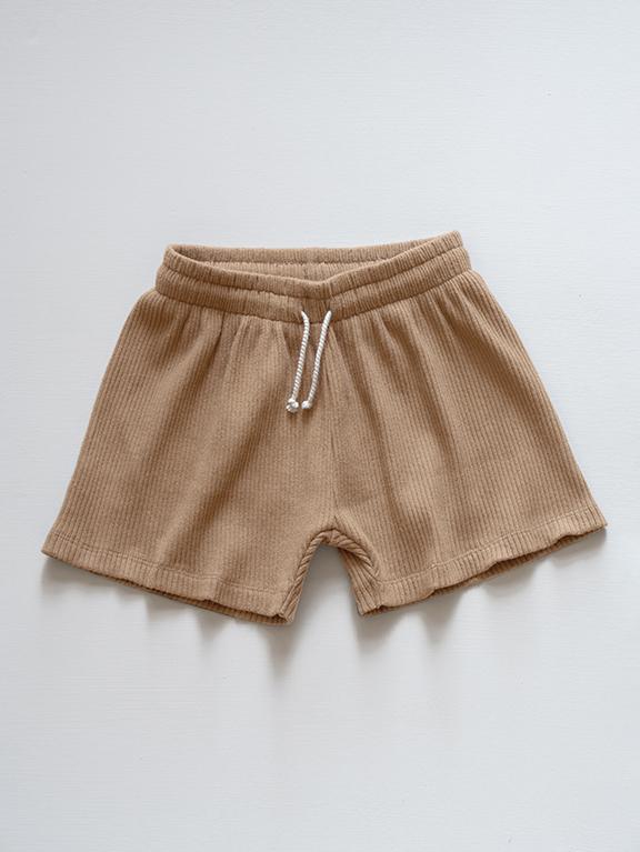 The Ribbed Short, Clay