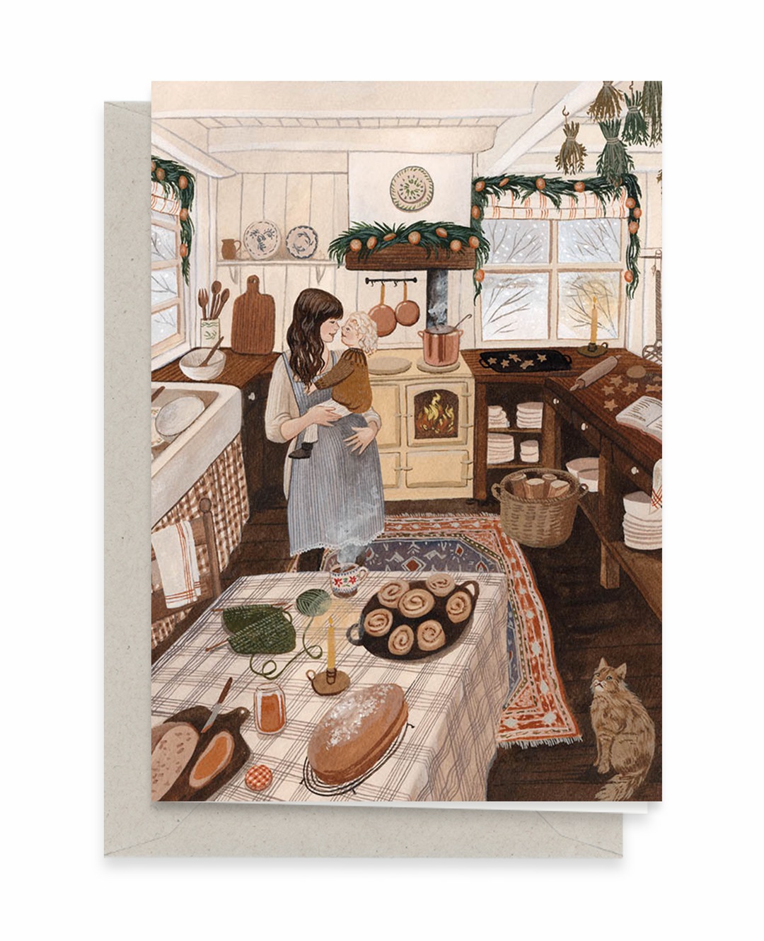 WINTER BAKING Card