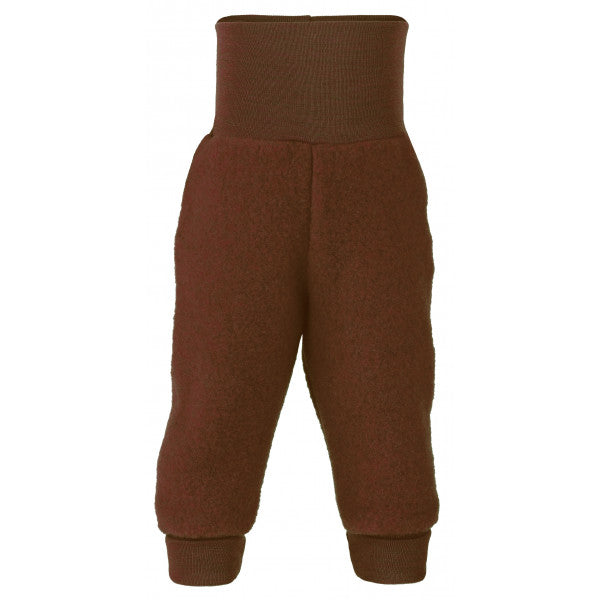 Pantalón con pretina, Merino wool fleece.