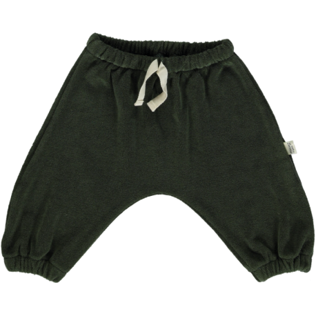 Cannelle trousers, fleece, Forest Green
