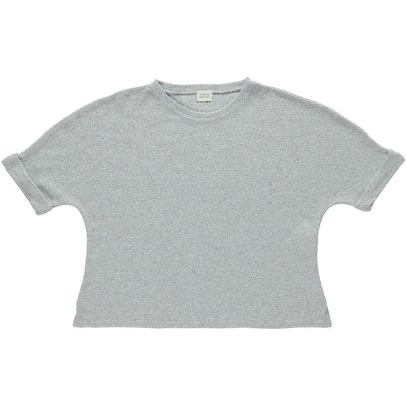 Polera MARJOLAINE AJOURÉ, Gris