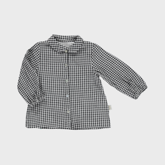 Blusa Capucine, Vichy carbone lait