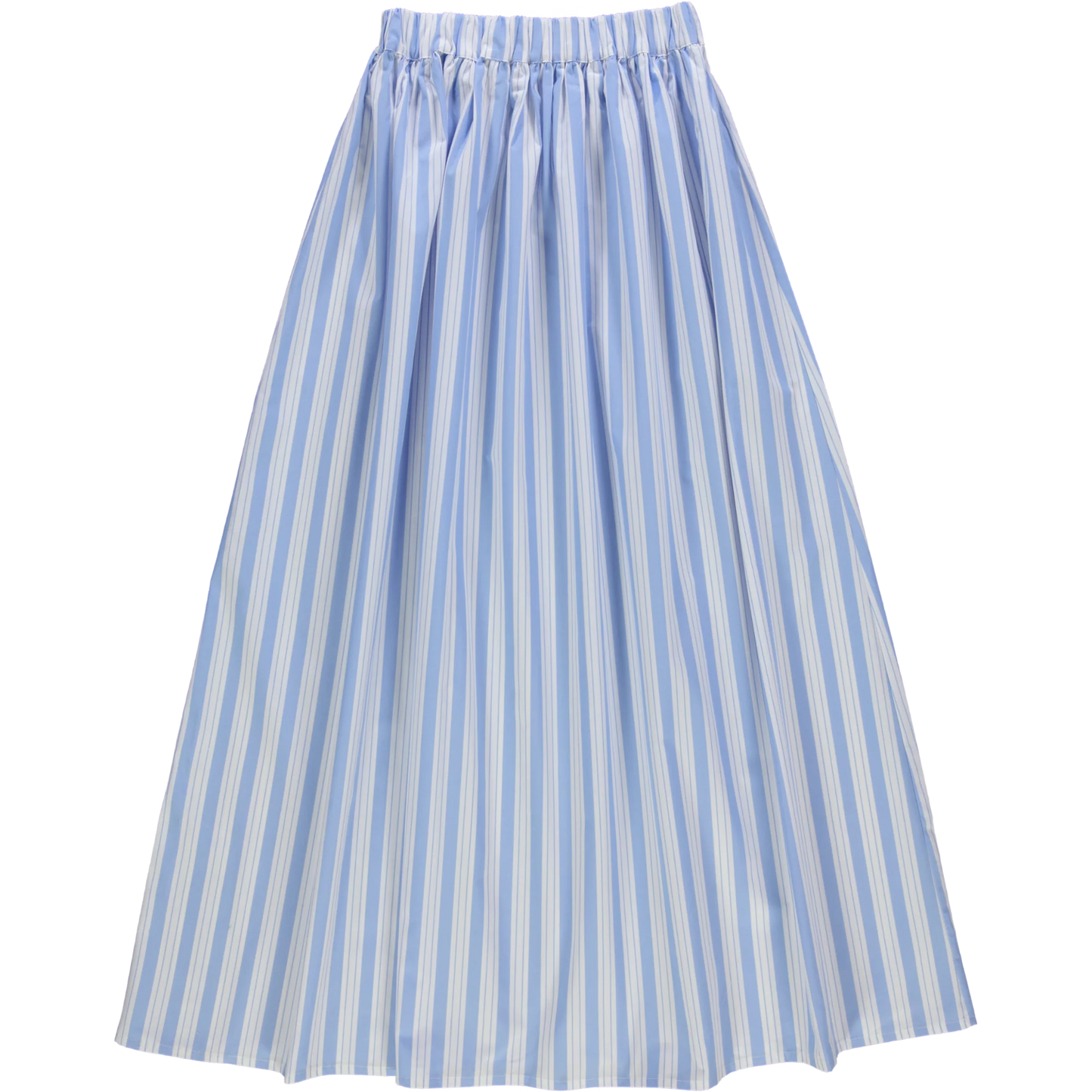 Falda CHIA Rayures larges bleues/blanches